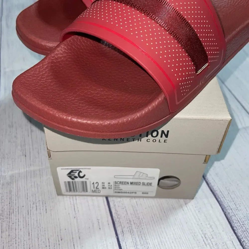 Kenneth Cole Reaction Screen Mixed Slide Sandal - Picture 4 of 4